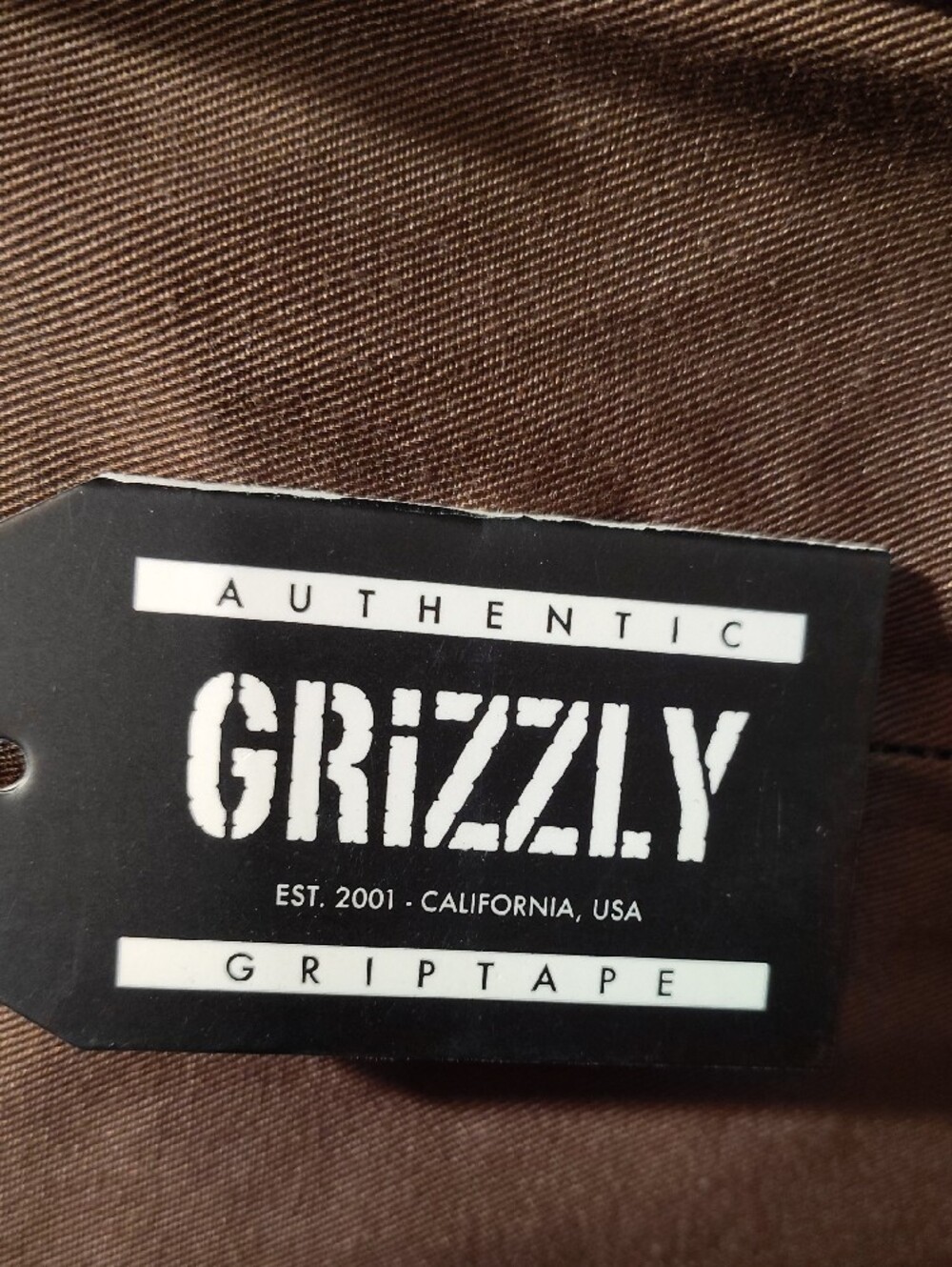 Grizzley Men's Size L Brown Lightweight Pockets Work Shirt Jacket WM - Picture 15 of 15